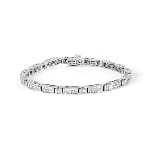 14K White Gold  Bracelet