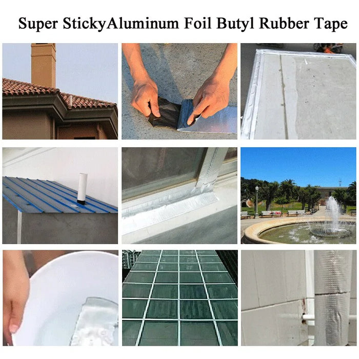 Aluminum Foil Butyl Rubber Tape