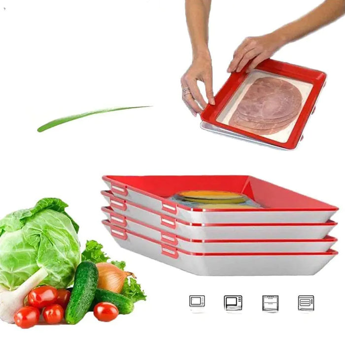 TEENRA Stackable Food Preservation Tray