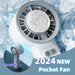 2024 Summer Gadget Handheld Turbo Jet Fan Mini Portable Ice Cold Fan Generation Brushless Motor Wind High Speed Duct Fans Violent Blower - ShopSwiftly