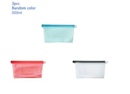 Reusable Silicone Food Bag