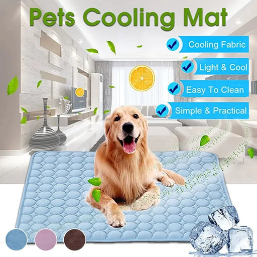 Cooling Summer Dog Mat for Pets - ShopSwiftly