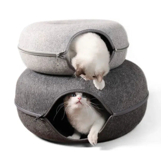 Cat Donut Bed - ShopSwiftly