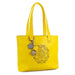 Sprout Leather Tote -Lemon - ShopSwiftly