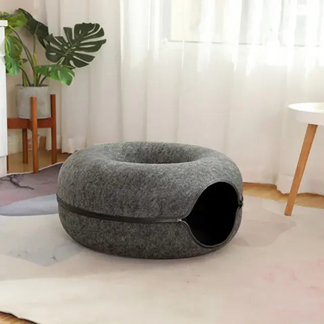 Cat Donut Bed - ShopSwiftly