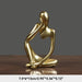 The Thinker Abstract Figurine - ShopSwiftly