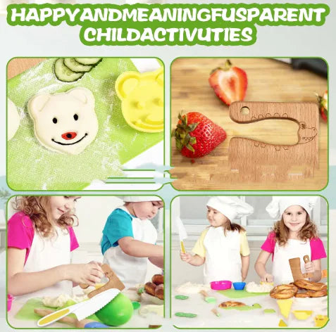 Children's Kitchen Cookware And Baking Toys