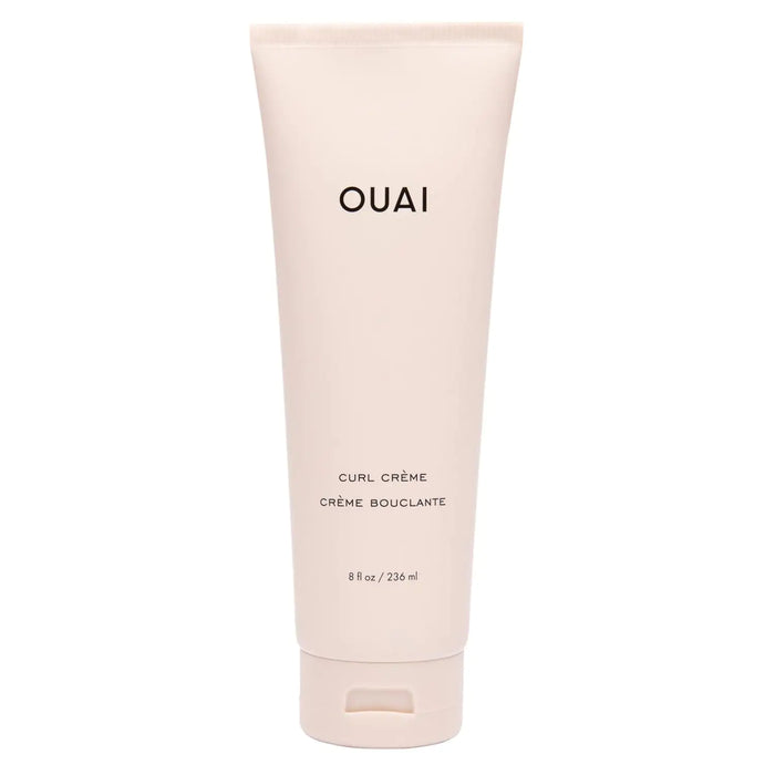 OUAI Curl Cream - Curl Defining Cream for Hydrated, Shiny Curls - Babassu and Coconut Oil, Linseed and Chia Seed Oil - Paraben, Phthalate, Sulfate and Silicone Free Curly Hair Products (8 Fl Oz) 8 Ounce (Pack of 1) 8.0