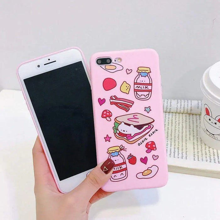 Ultra Soft Food Pattern Case