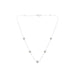 Sterling Silver Diamond Station Necklace (1/2 cttw, I-J Color, I1-I2 Clarity) - ShopSwiftly