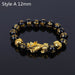 Feng Shui Wealth Bracelet: Black Beads - ShopSwiftly