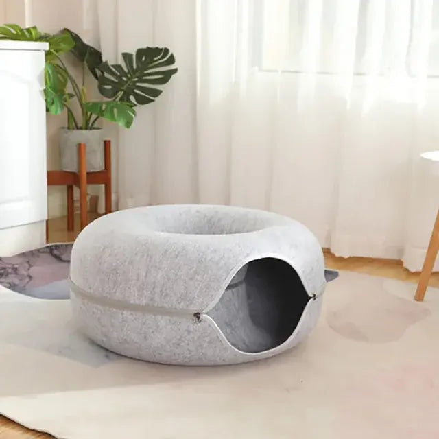 Cat Donut Bed - ShopSwiftly