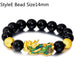 Feng Shui Wealth Bracelet: Black Beads - ShopSwiftly