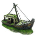 Aquarium Resin Ornament Pirate Ship Wreck - ShopSwiftly