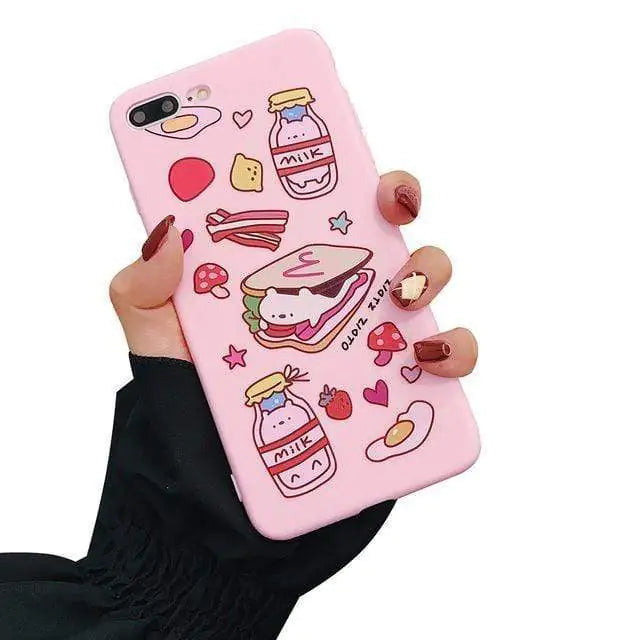 Ultra Soft Food Pattern Case