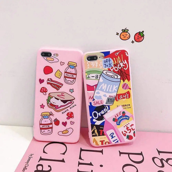 Ultra Soft Food Pattern Case