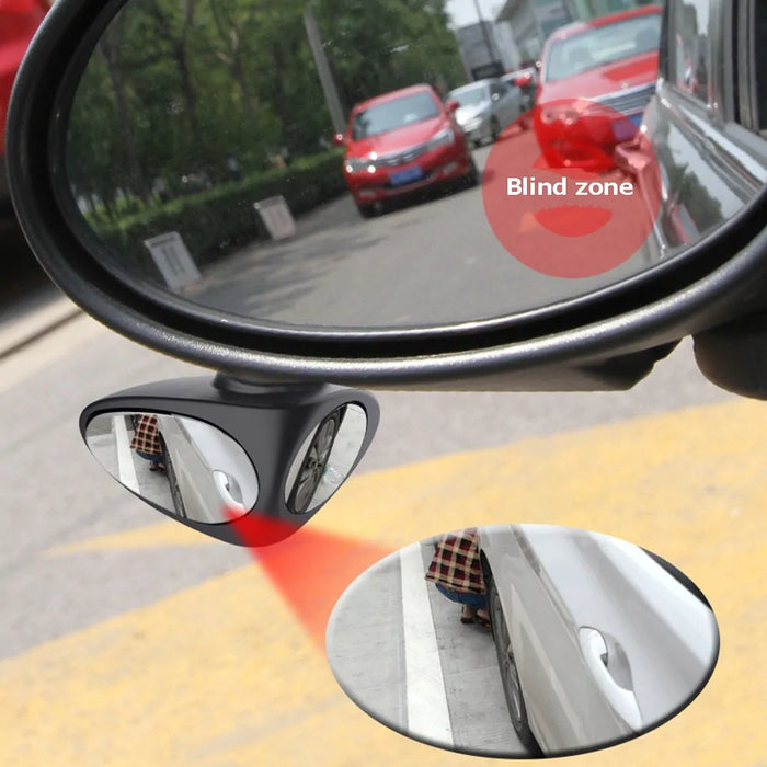 360 Degree Rotatable Side Car Blind Spot