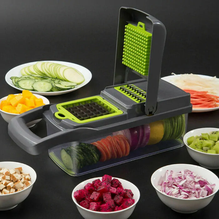 7 in 1  Multifunction Vegetable Cutter Food Slicer Dicer