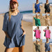 Rompers for Women Casual Short Sleeve Oversized Athletic Workout Reversible Hot Shot Tee Romper Deep Pockets - ShopSwiftly