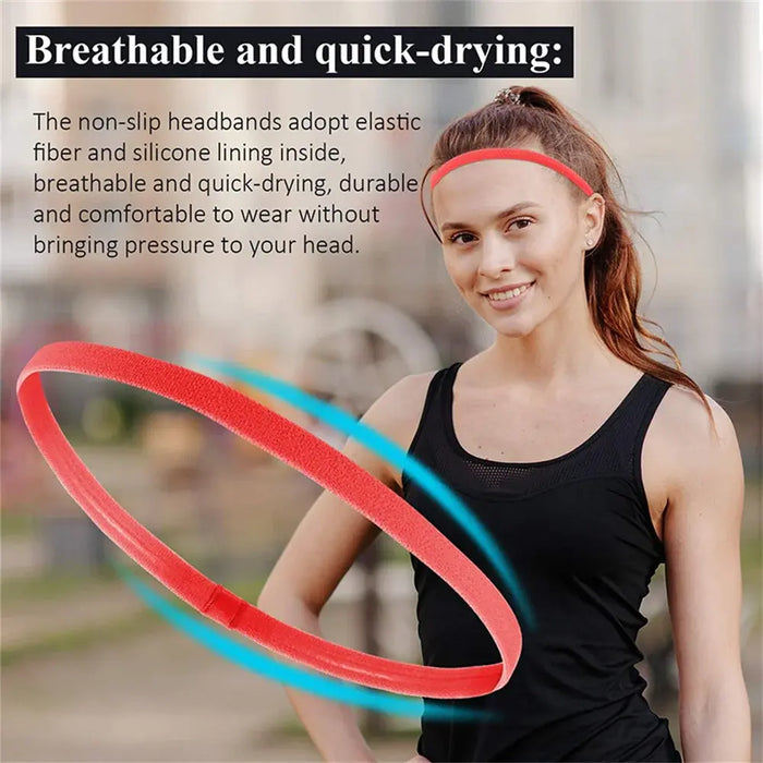 3Pcs Unisex Sports Hairband - ShopSwiftly