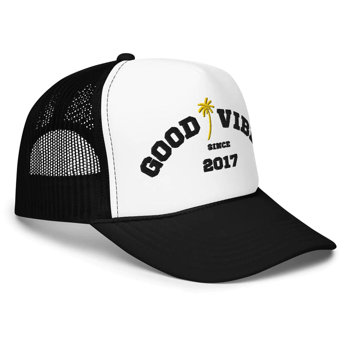 Beachy Good Vibes Foam Trucker Hat