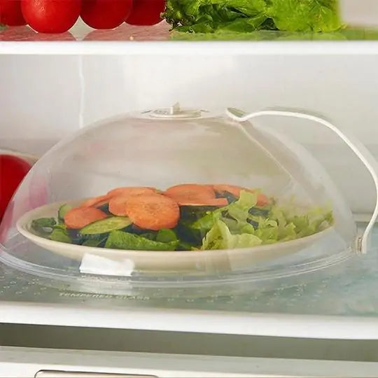 Anti-Splatter Microwave Food Cover