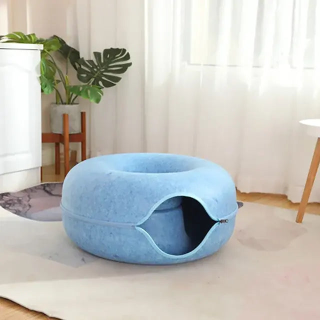 Cat Donut Bed - ShopSwiftly