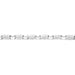 14K White Gold 2.0 Cttw Princess Cut Invisible Set Diamond Rectangular Link Bracelet (I-J Color, I1-I2 Clarity) - 7.25" - ShopSwiftly