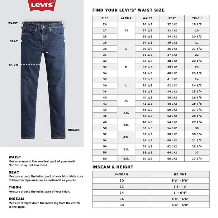 Levi's Men's 569 Loose Straight Fit Jeans 40W x 34L Crosstown - Stretch