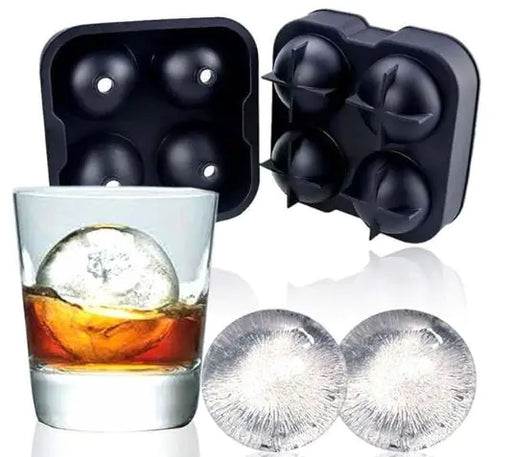 Silicone Ice Ball Maker - ShopSwiftly