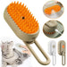 Cat Steam Brush Steamy Dog Brush 3 In 1 Electric Spray Cat Hair Brushes For Massage Pet Grooming Comb Hair Removal Combs Pet Products - ShopSwiftly