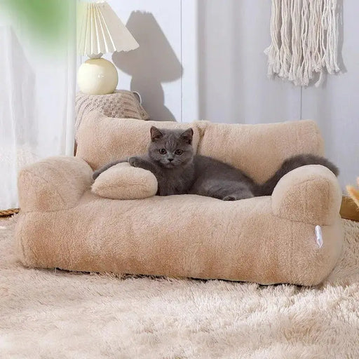 Luxury Soft Warm Pet Sofa - ShopSwiftly