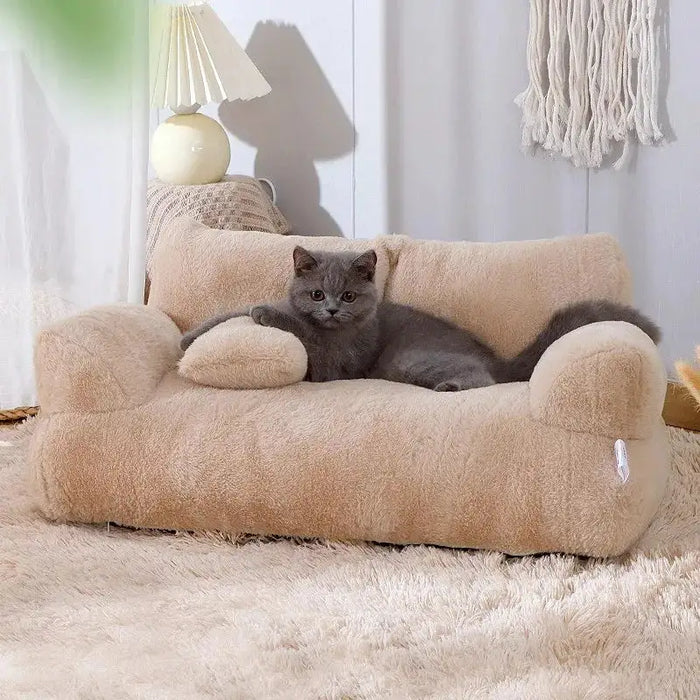 Luxury Soft Warm Pet Sofa - ShopSwiftly