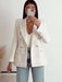 Women Blazer Breasted - ShopSwiftly