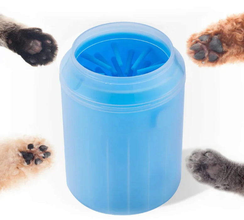 New Dog Paw Cleaner Cup Soft Silicone Combs Portable Outdoor Pet Foot Washer Paw Clean Brush Quickly Wash Foot Cleaning Bucket - ShopSwiftly