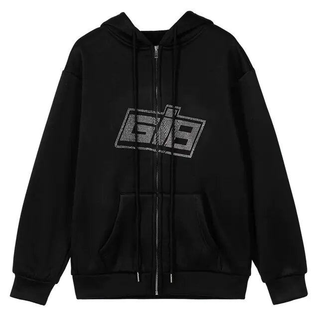 Hoodies E-girl Goth Punk Jacket - ShopSwiftly