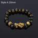 Feng Shui Wealth Bracelet: Black Beads - ShopSwiftly