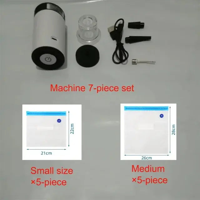 2024 Handheld Food Vacuum Sealer Kit