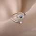 Turkish Blue Evil Eye Rings - ShopSwiftly