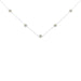 Sterling Silver Diamond Station Necklace (1/2 cttw, I-J Color, I1-I2 Clarity) - ShopSwiftly