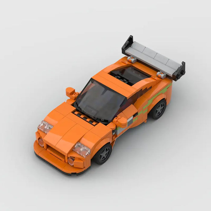 Furious1 Bricks Supra Car Toy - ShopSwiftly