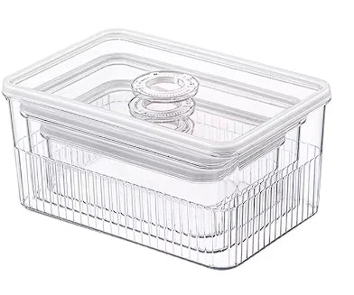 Transparent Fridge Food Storage Containers