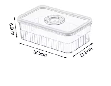 Transparent Fridge Food Storage Containers