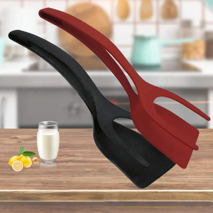 Non Stick 2 In 1 Pancake Spatula French Fries - ShopSwiftly