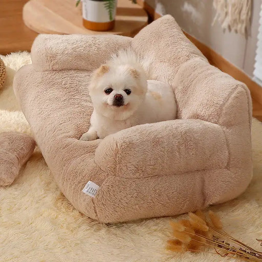 Luxury Soft Warm Pet Sofa - ShopSwiftly