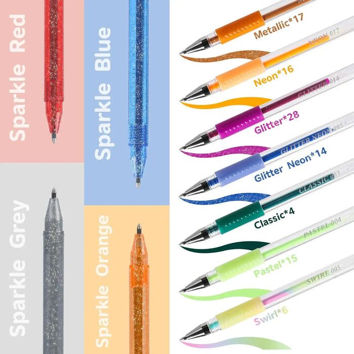 Glitter Gel Pens - ShopSwiftly