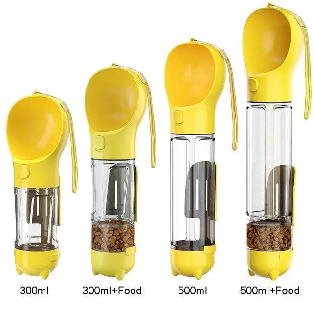 Food Feeder Drinker And Poop Dispenser