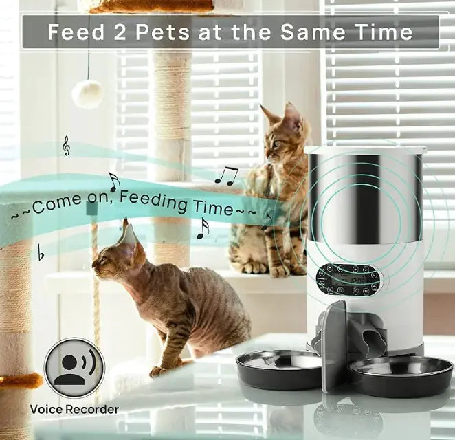 Double Meal Dispenser for Pets