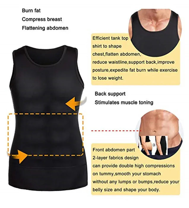 Men's Slimming Body Shaper - ShopSwiftly