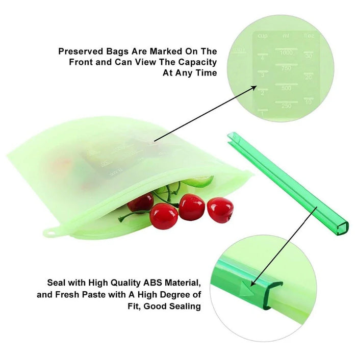 Reusable Silicone Food Bag